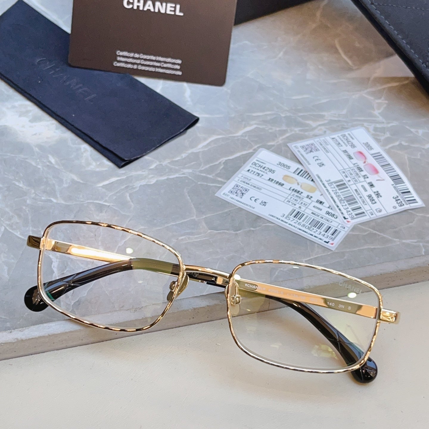 Chanel CH4295-S Fashion Brown Lens Sunglasses for Men & Women - detail image 5
