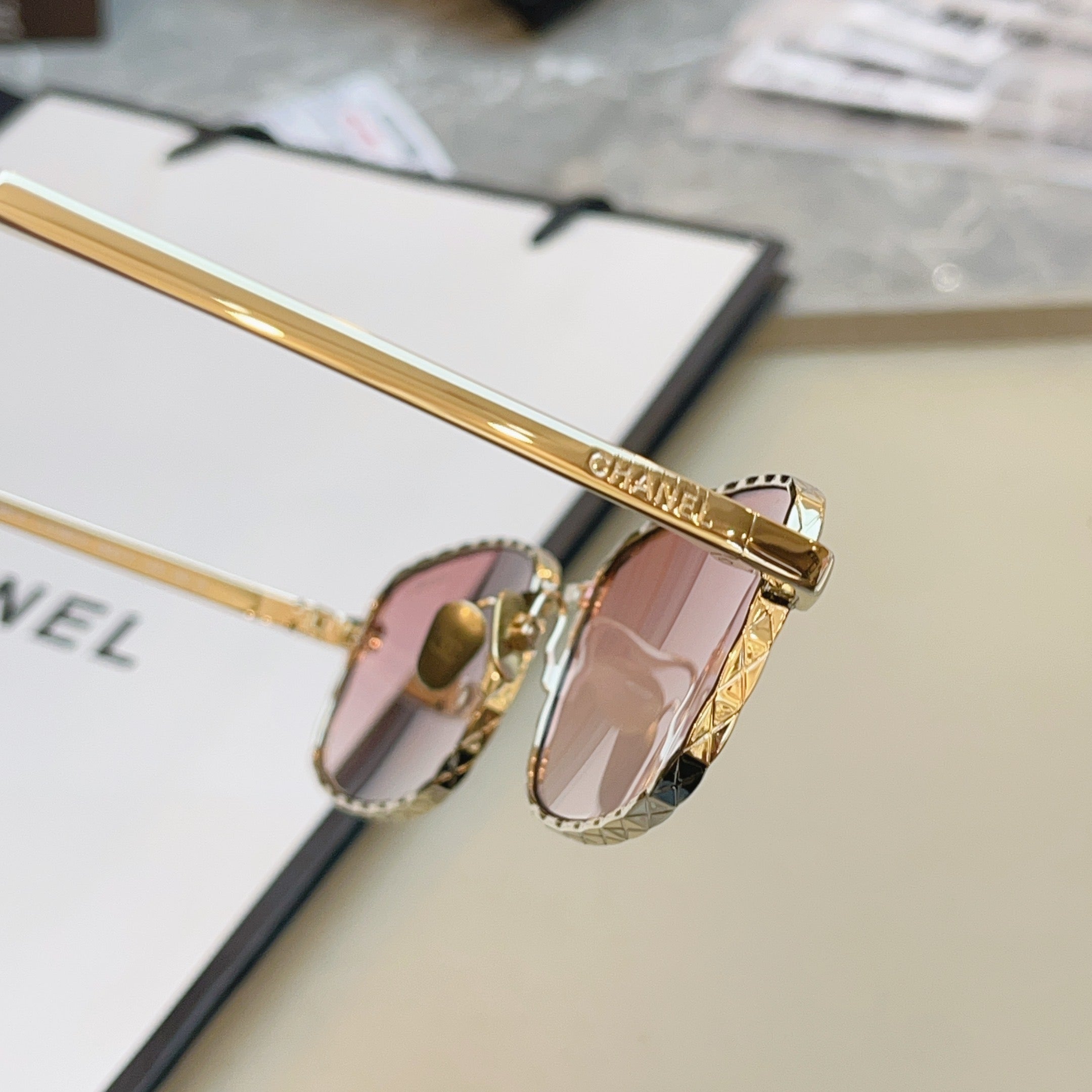 Chanel CH4295-S Fashion Brown Lens Sunglasses for Men & Women - detail image 8