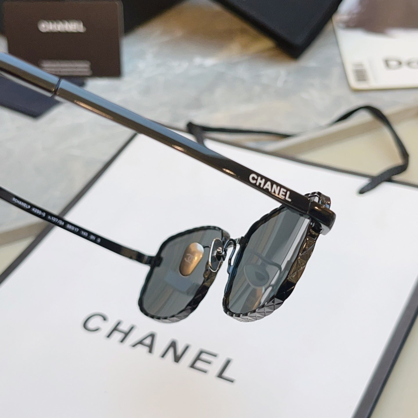 Chanel CH4295-S Fashion Black Lens Sunglasses for Men & Women - 431595 - detail image 9