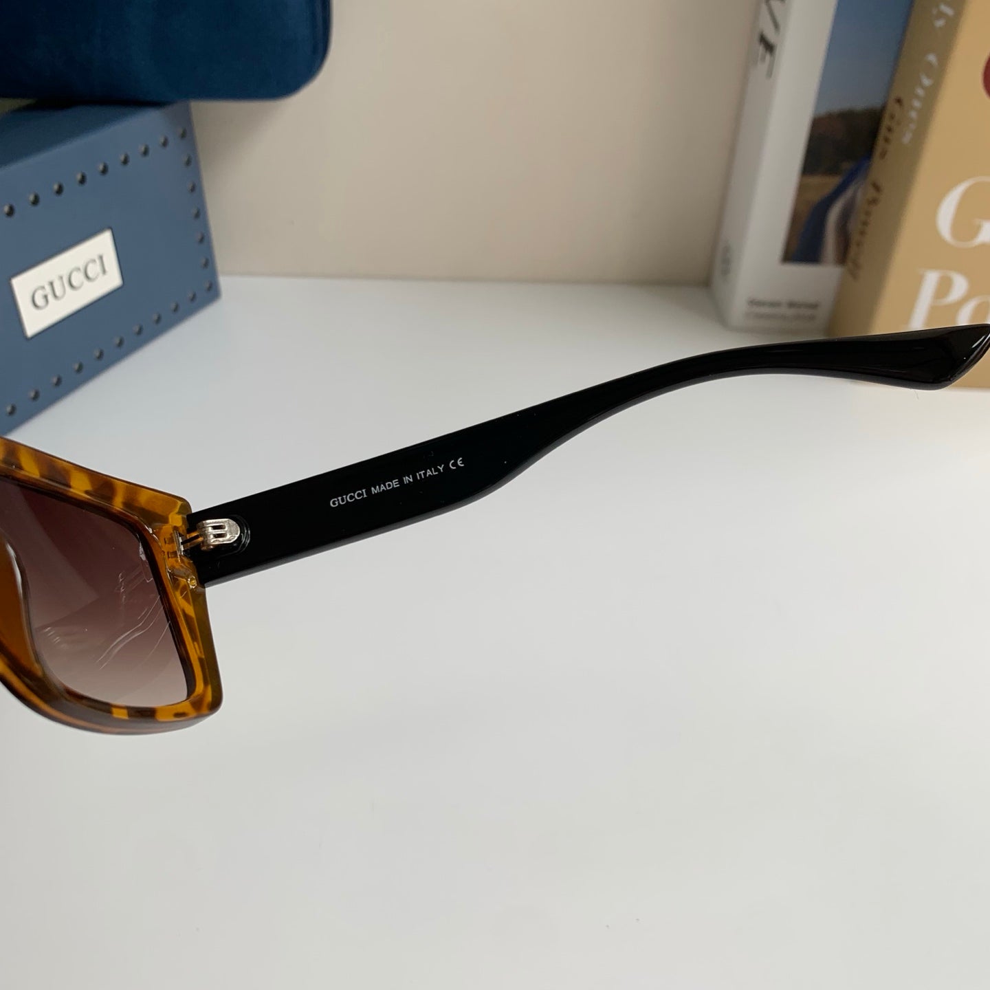 Gucci Square Brown Lens Sunglasses for Men & Women - 357941 - detail image 6