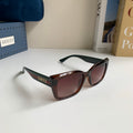 Gucci Square Black Lens Sunglasses for Men & Women - 357943