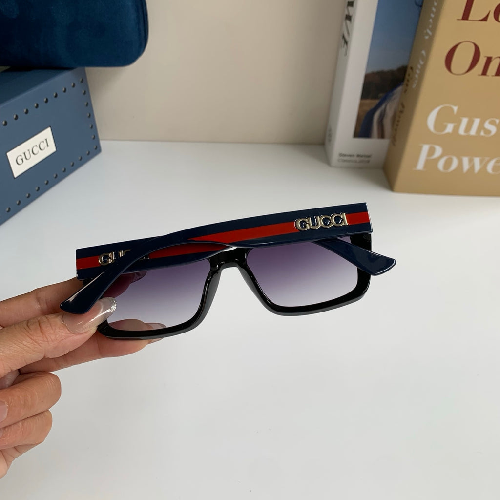 Gucci Square Black Lens Sunglasses for Men & Women - 357944 - detail image 7