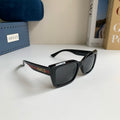 Gucci Square Black Lens Sunglasses for Men & Women - 357946
