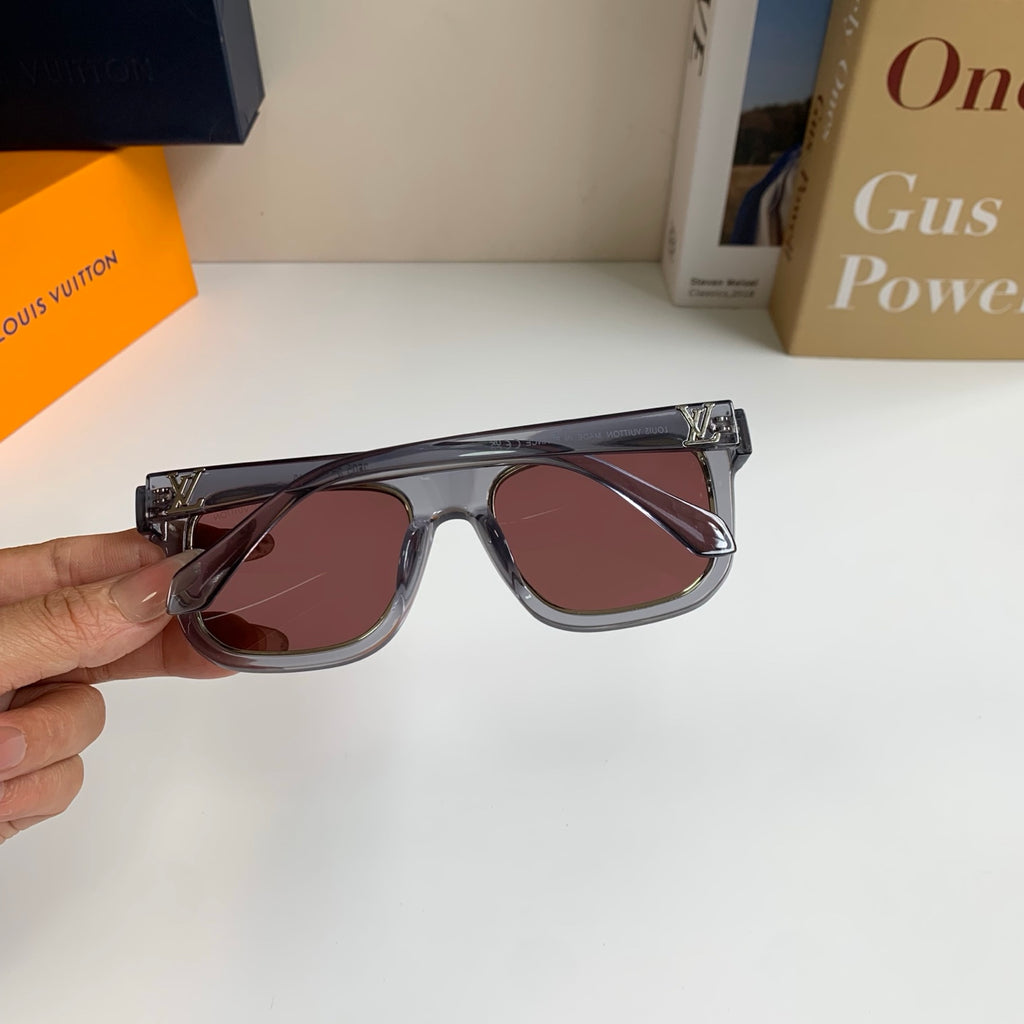 Louis Vuitton Square Silver Lens Sunglasses for Men & Women - 357762 - detail image 8