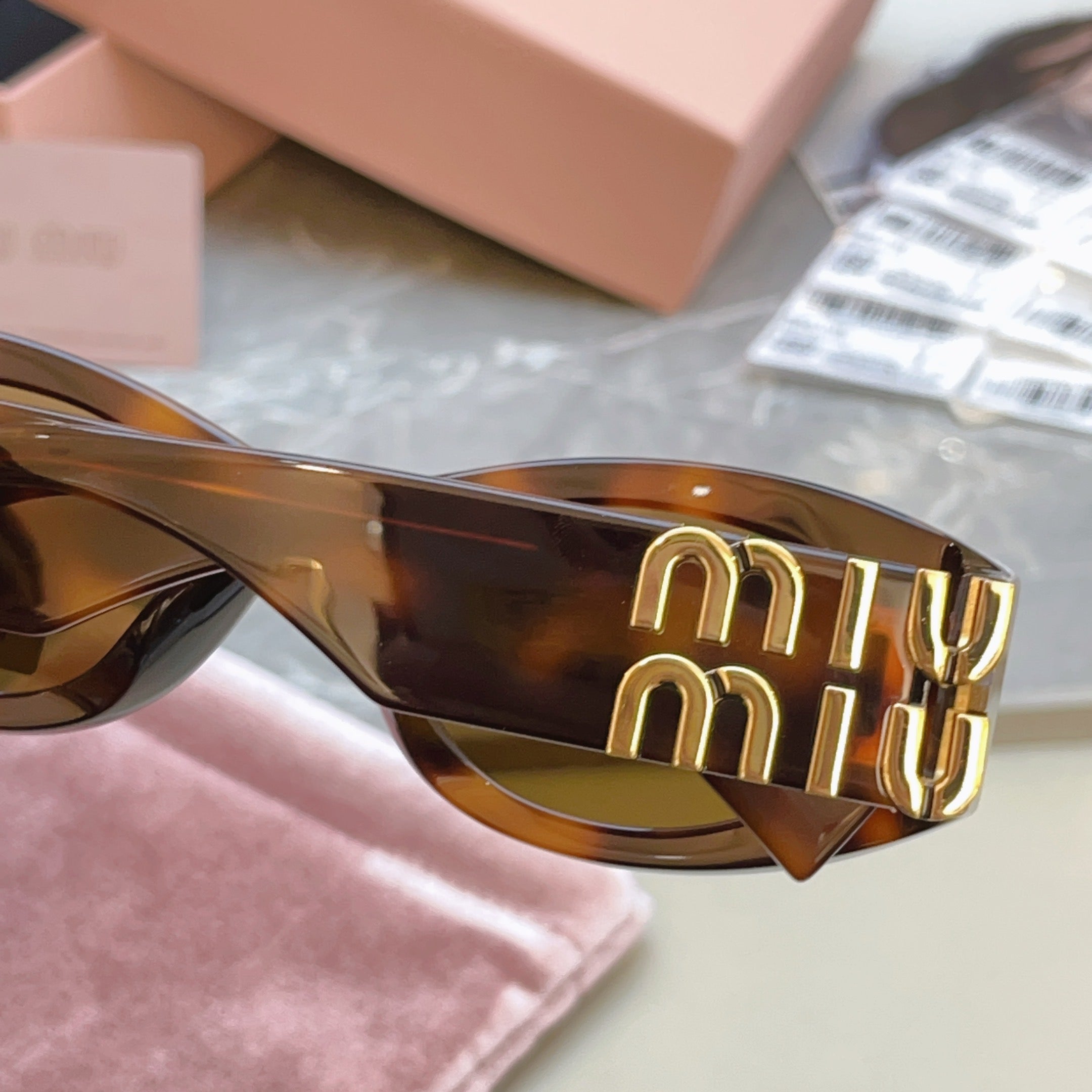 Miu Miu Fashion Purple Lens Sunglasses for Men & Women - 382982 - detail image 9