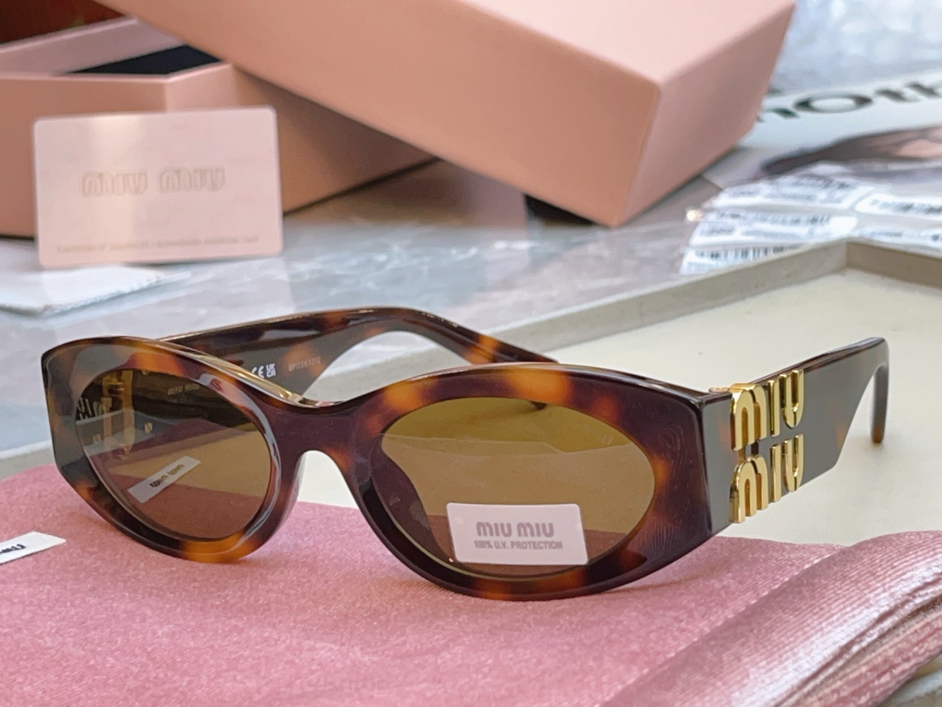Miu Miu Fashion Purple Lens Sunglasses for Men & Women - 432609 - detail image 3