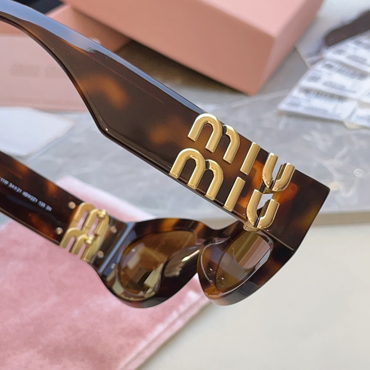 Miu Miu Fashion Purple Lens Sunglasses for Men & Women - 382982 - detail image 6