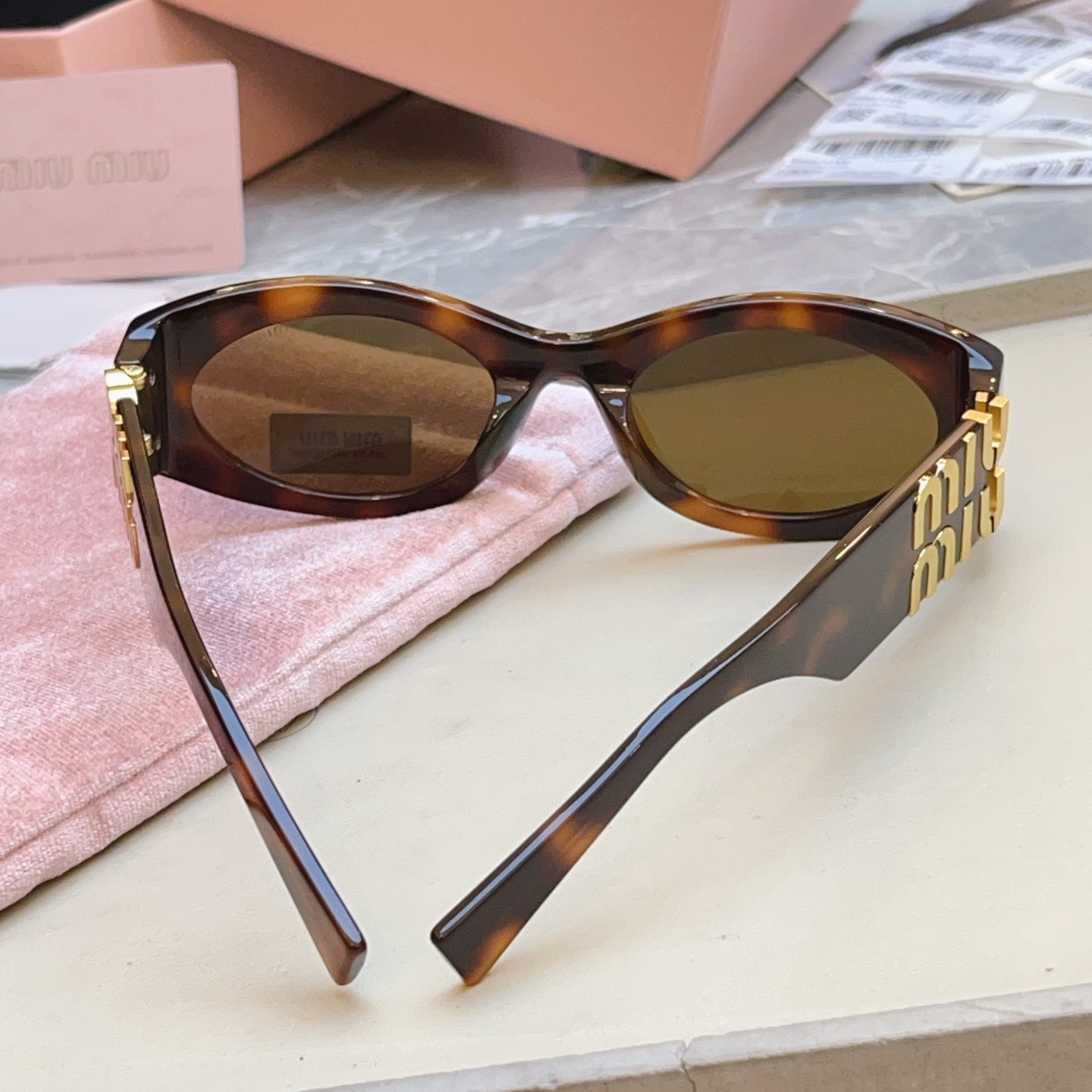 Miu Miu Fashion Purple Lens Sunglasses for Men & Women - 432609 - detail image 7