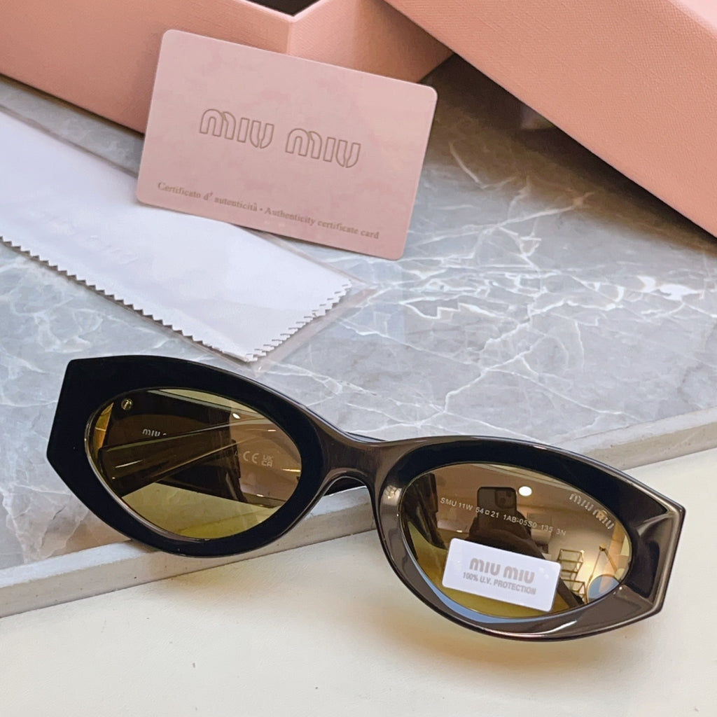 Miu Miu Fashion Black Lens Sunglasses for Men & Women - 432610 - detail image 4