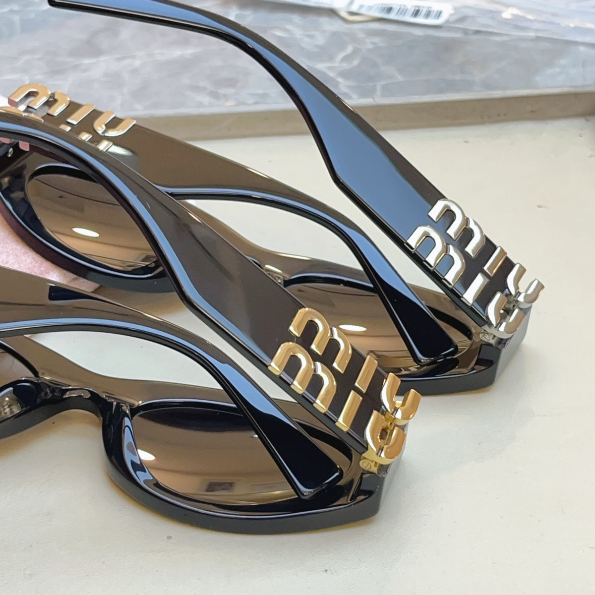 Miu Miu Fashion Brown Lens Sunglasses for Men & Women - 432611 - detail image 4