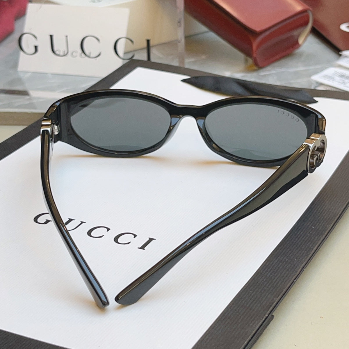 Gucci GG1660S Fashion Brown Lens Sunglasses for Men & Women - detail image 8