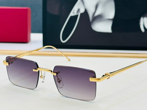Cartier CT0019O Fashion Black Lens Sunglasses for Men & Women