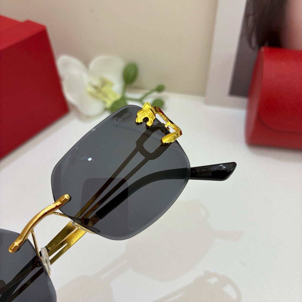 Cartier Fashion Silver Lens Sunglasses for Men & Women - 382771 - detail image 2