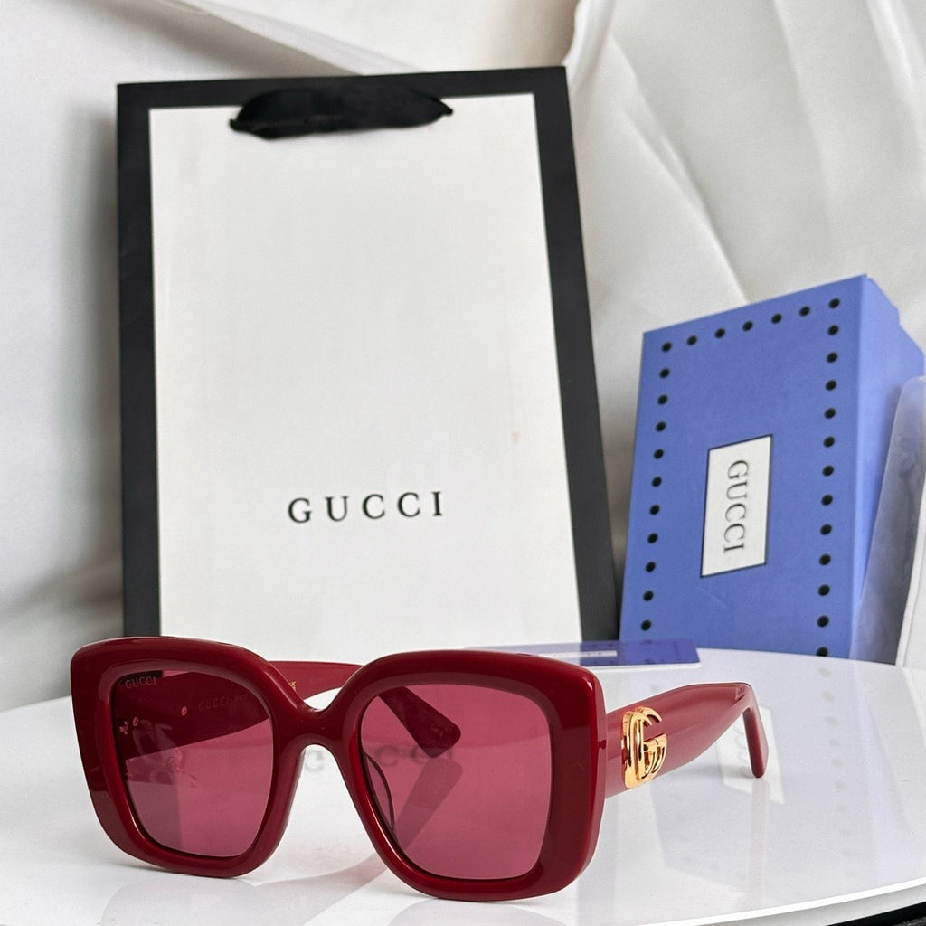 Gucci Fashion Black Lens Sunglasses for Men & Women - 398418 - detail image 3