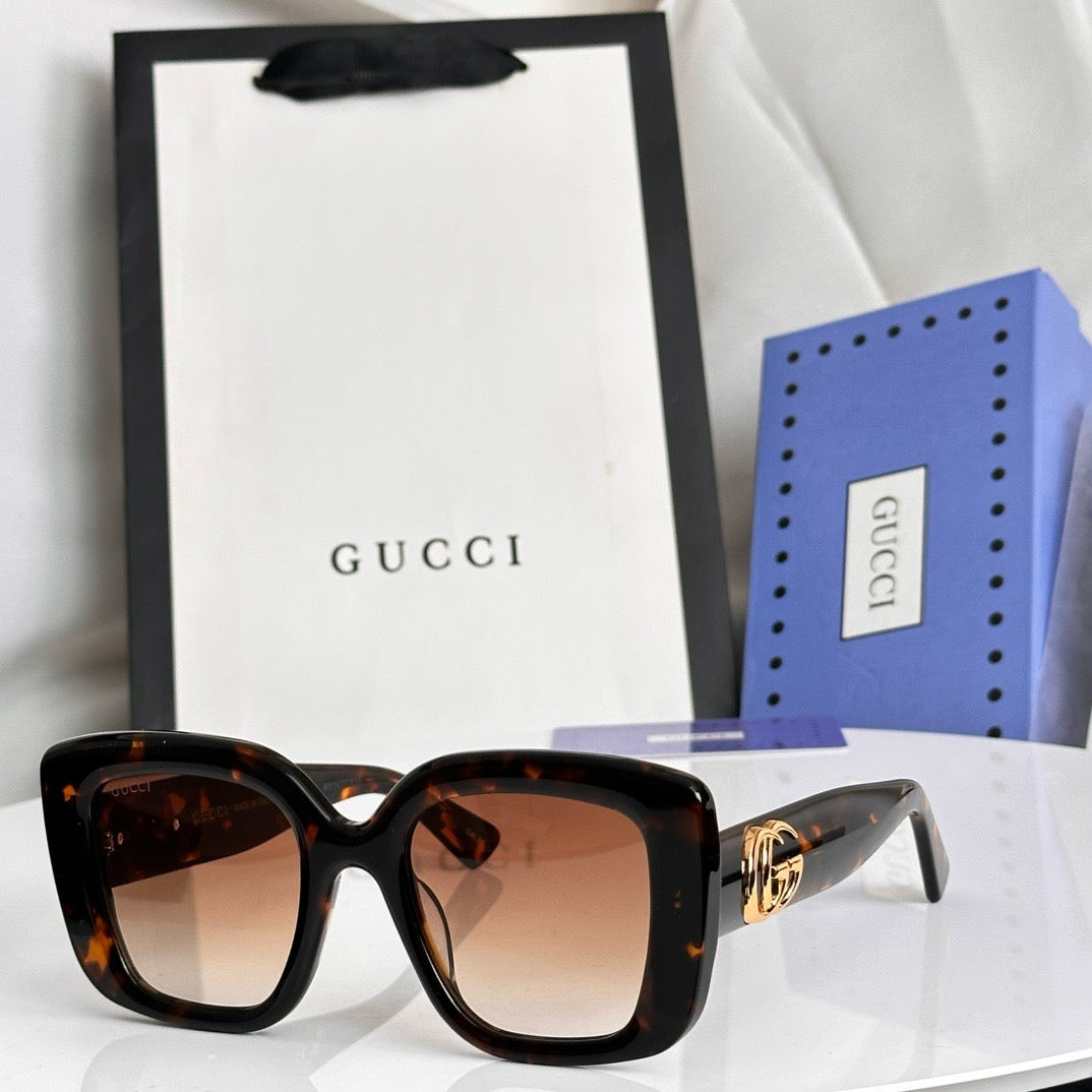 Gucci Fashion Black Lens Sunglasses for Men & Women - 398418 - detail image 5