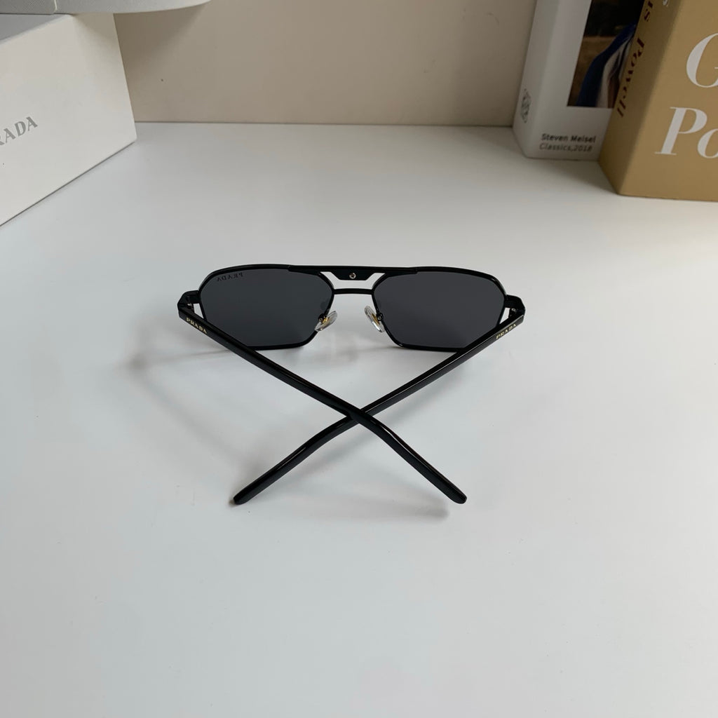 Prada Metal Fashion Silver Lens Sunglasses for Men & Women - 487106 - detail image 7