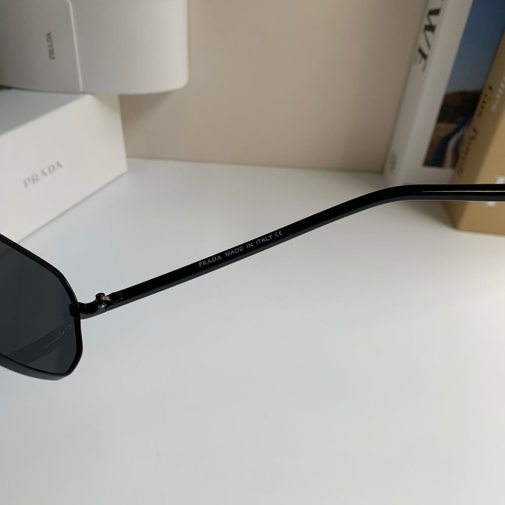 Prada Metal Fashion Silver Lens Sunglasses for Men & Women - 487106 - detail image 8