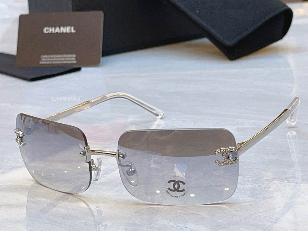 Chanel CH4218 Fashion Silver Lens Sunglasses for Men & Women - detail image 5