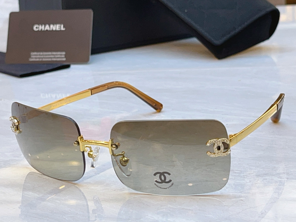 Chanel CH4218 Fashion Silver Lens Sunglasses for Men & Women - detail image 8