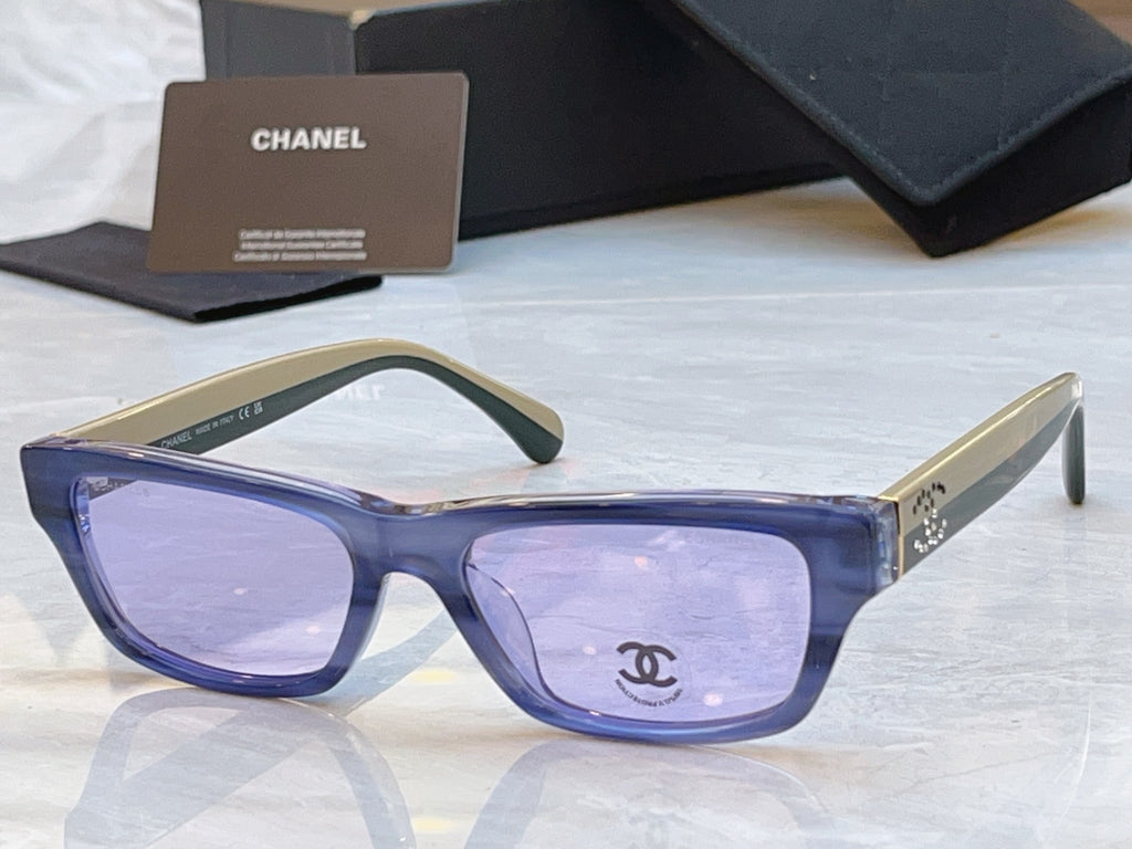 Chanel CH5561B Fashion Gold Lens Sunglasses for Men & Women - detail image 8