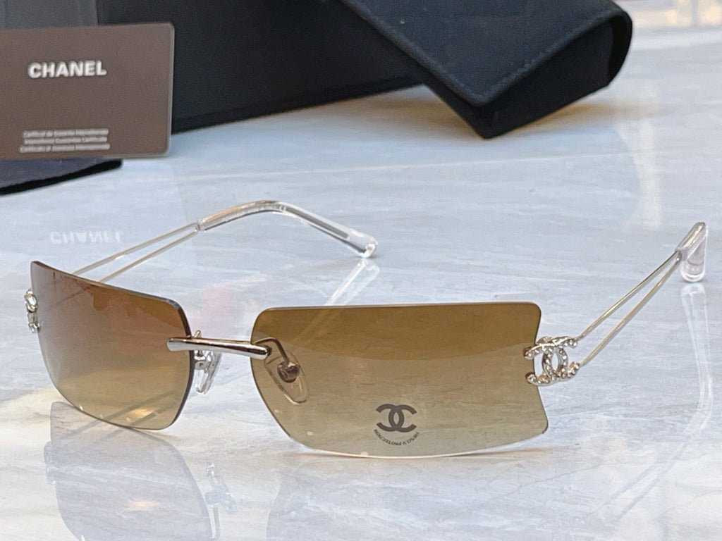 Chanel CH4051 Fashion Brown Lens Sunglasses for Men & Women - detail image 5