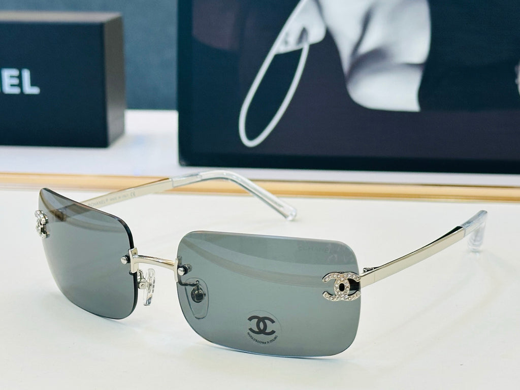 Chanel CH4218 Fashion Gray Lens Sunglasses for Men & Women