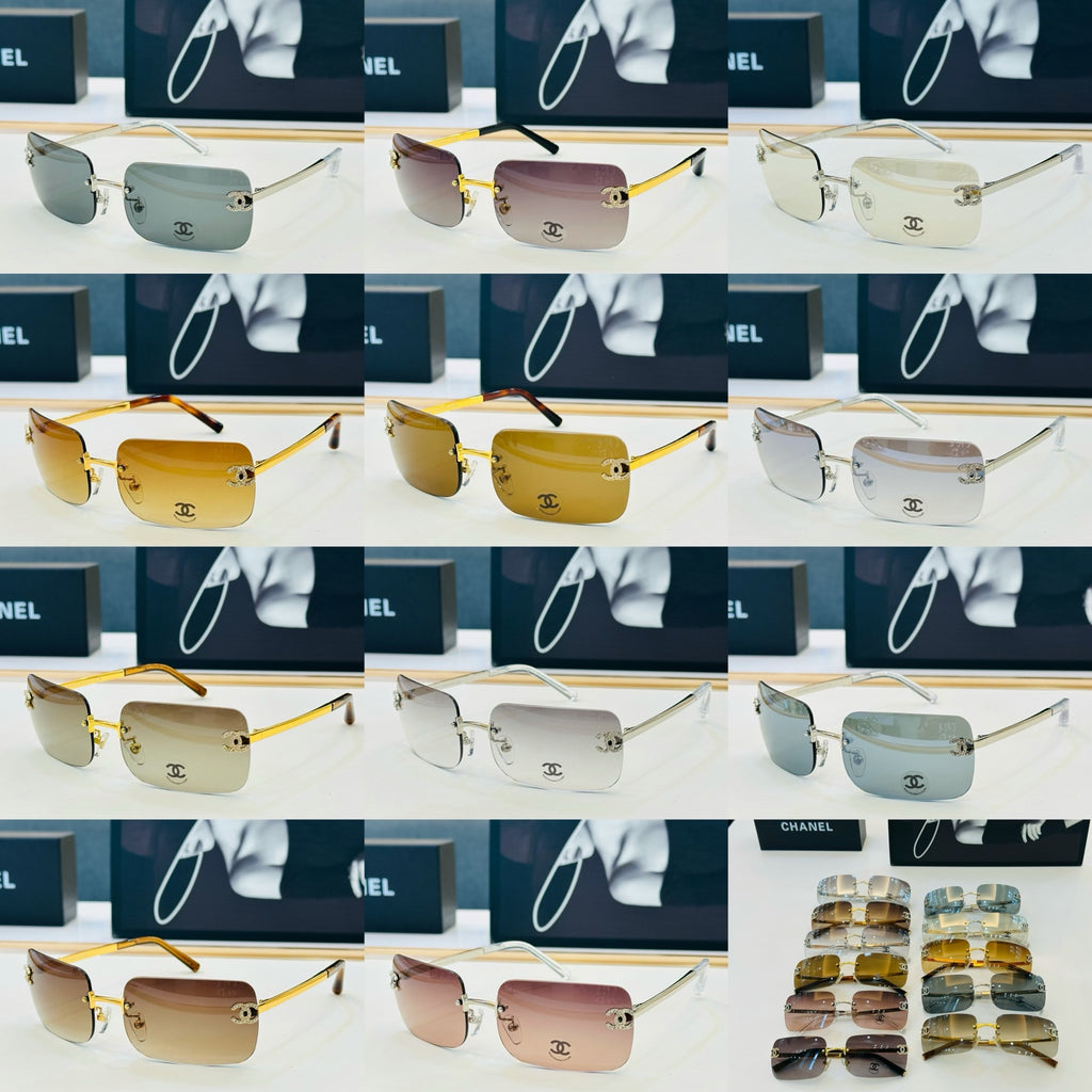 Chanel CH4218 Fashion Gray Lens Sunglasses for Men & Women - detail image 9