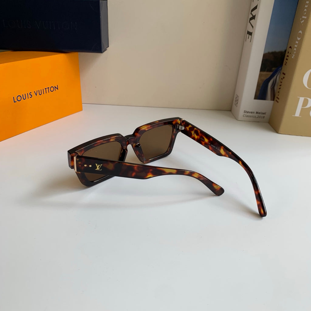 Louis Vuitton Square Brown Lens Sunglasses for Men & Women - 493142 - detail image 9