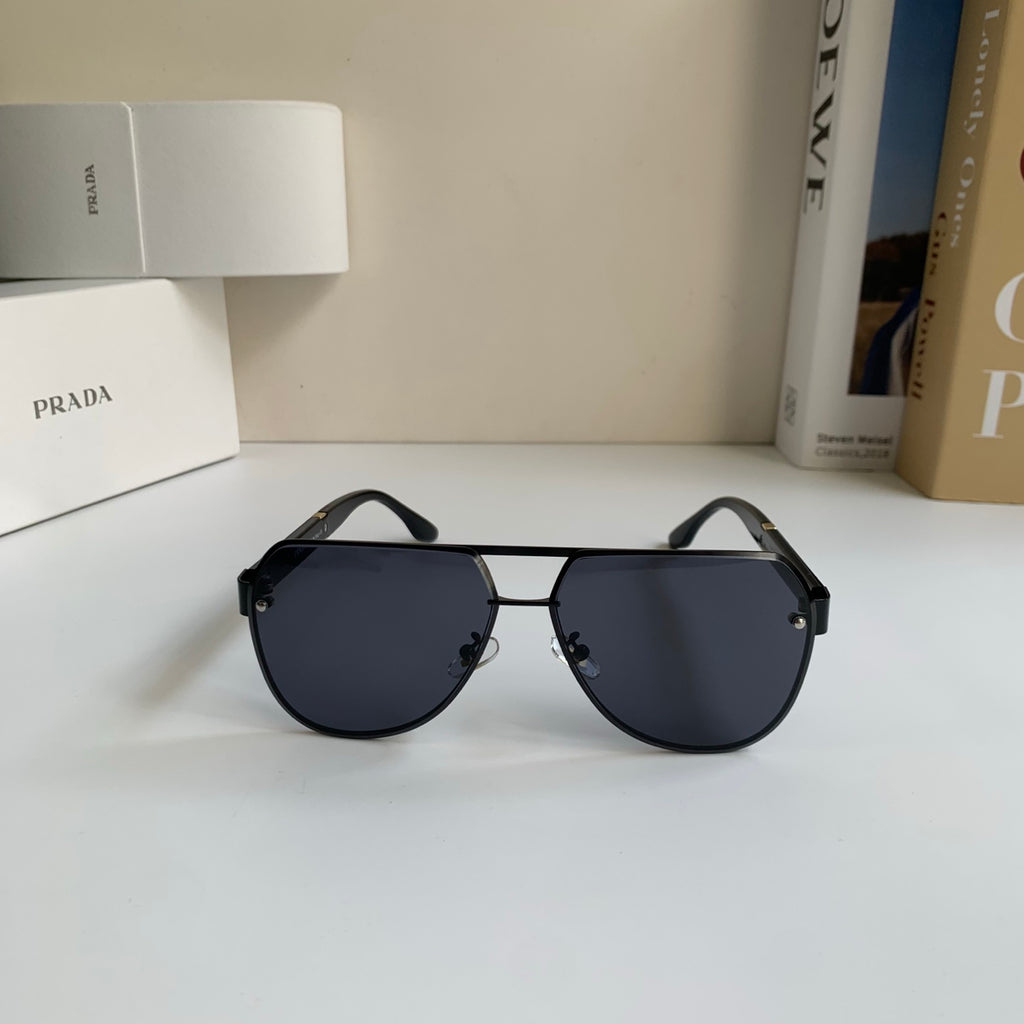 Prada Metal Aviator Silver Lens Sunglasses for Men & Women - 487130 - detail image 5
