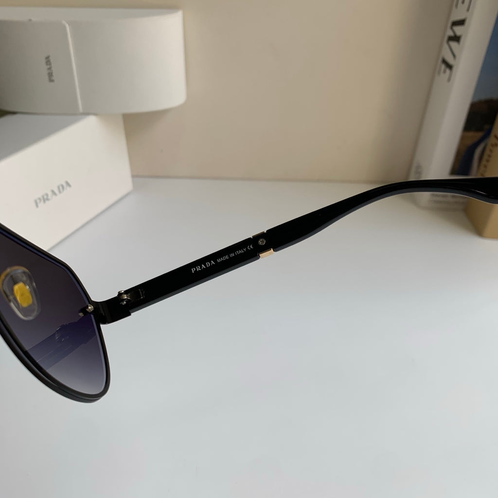 Prada Metal Aviator Silver Lens Sunglasses for Men & Women - 487133 - detail image 6