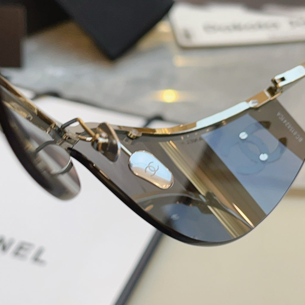 Chanel CH9582 Fashion Gray Lens Sunglasses for Men & Women - detail image 4