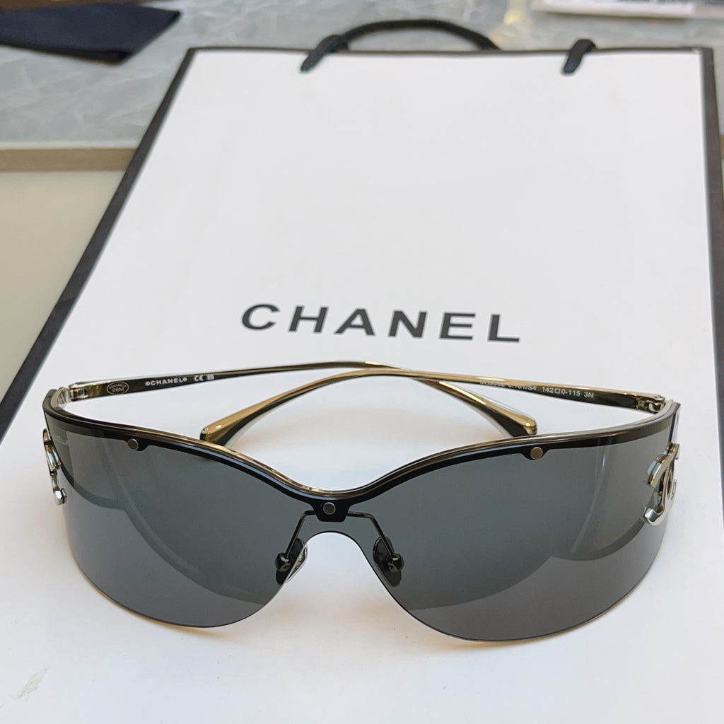 Chanel CH9582 Fashion Gray Lens Sunglasses for Men & Women - detail image 2