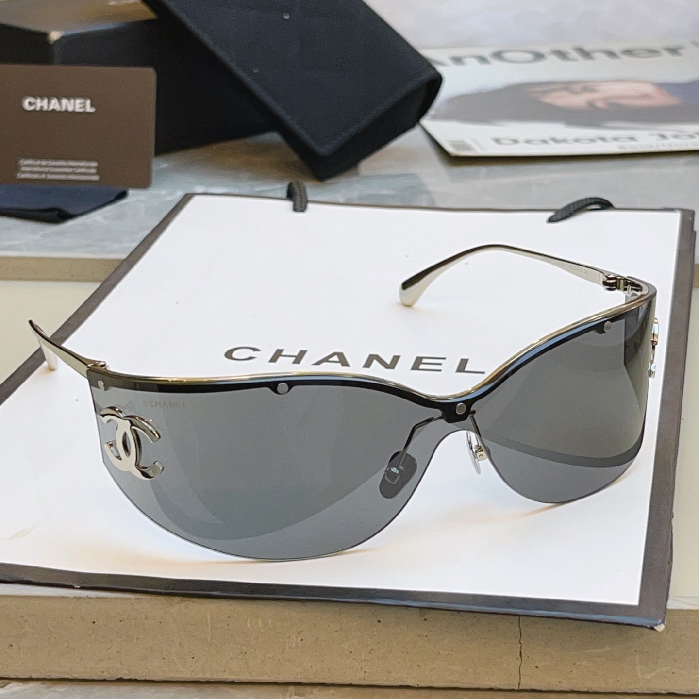 Chanel CH9582 Fashion Gray Lens Sunglasses for Men & Women