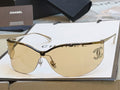Chanel CH9582 Fashion Gold Lens Sunglasses for Men & Women