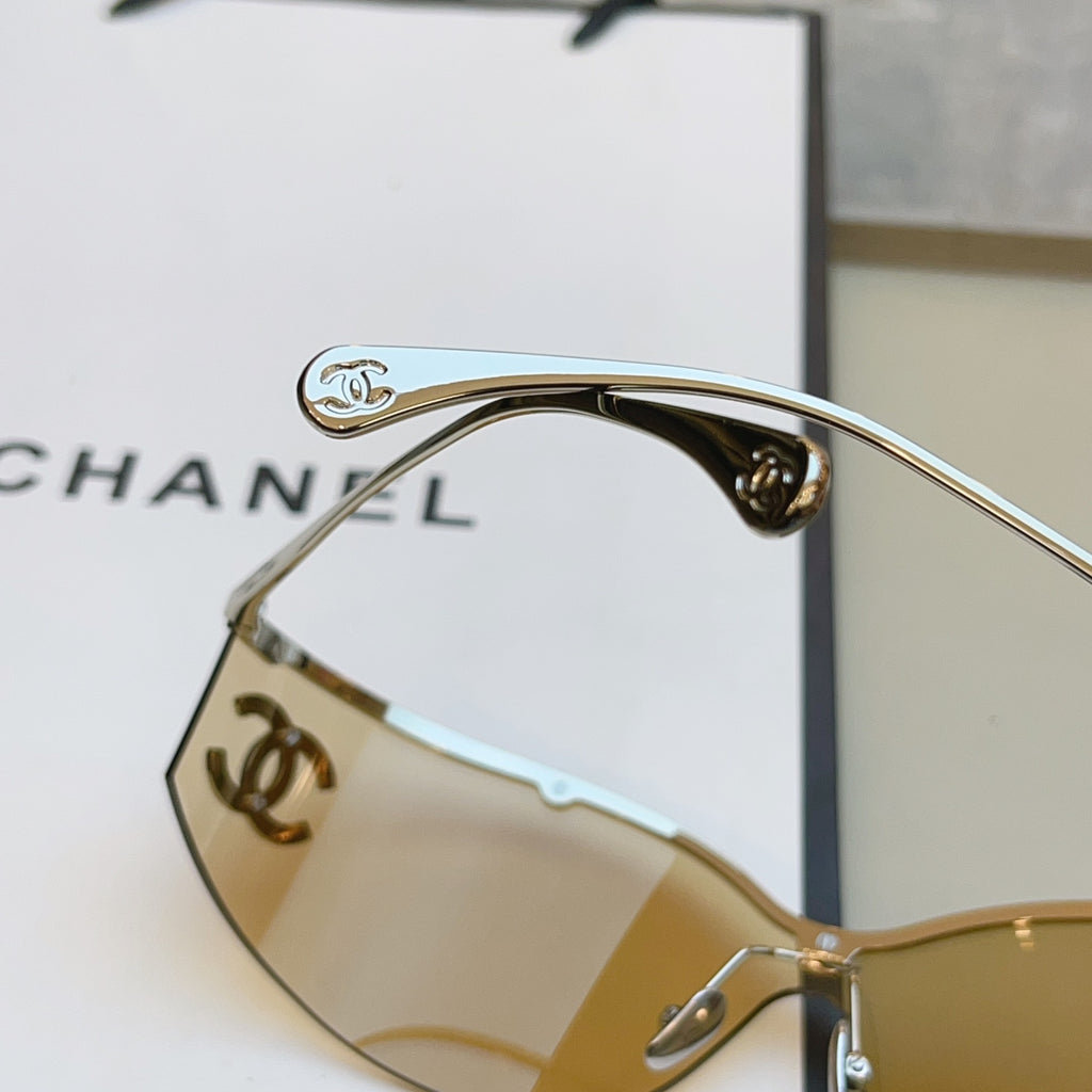 Chanel CH9582 Fashion Gold Lens Sunglasses for Men & Women - detail image 9