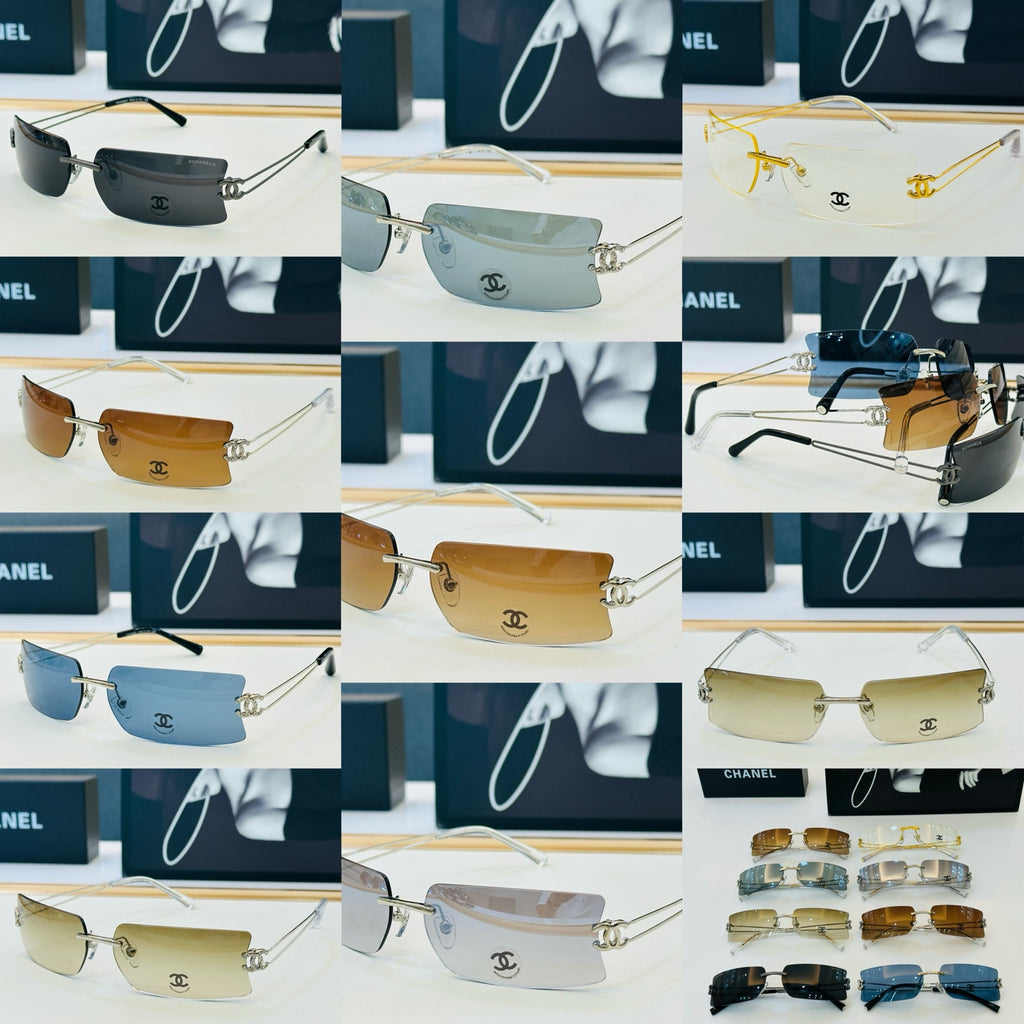Chanel CH4051 Fashion Black Lens Sunglasses for Men & Women - detail image 9
