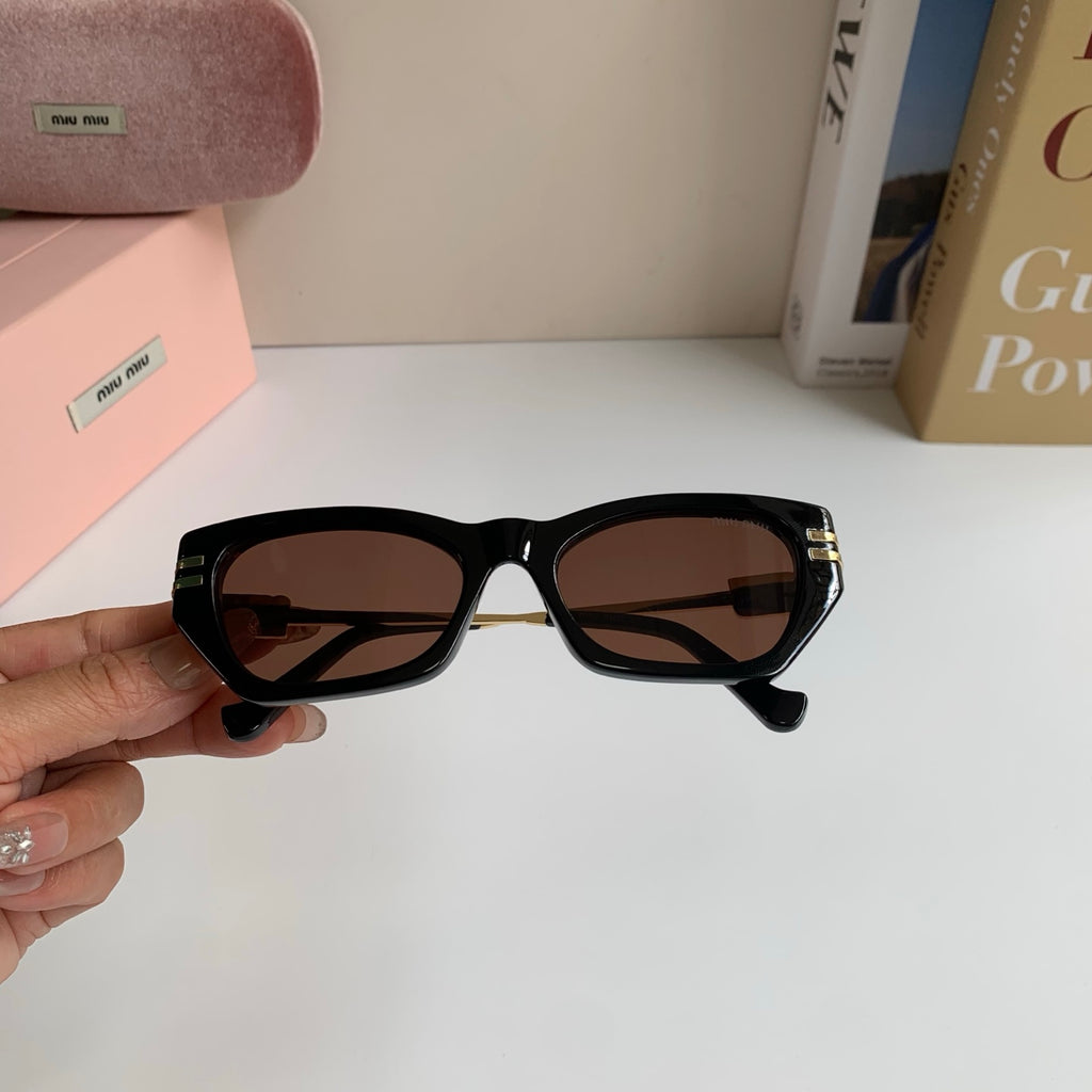 Miu Miu Cat-Eye Silver Lens Sunglasses for Men & Women - 399199 - detail image 3