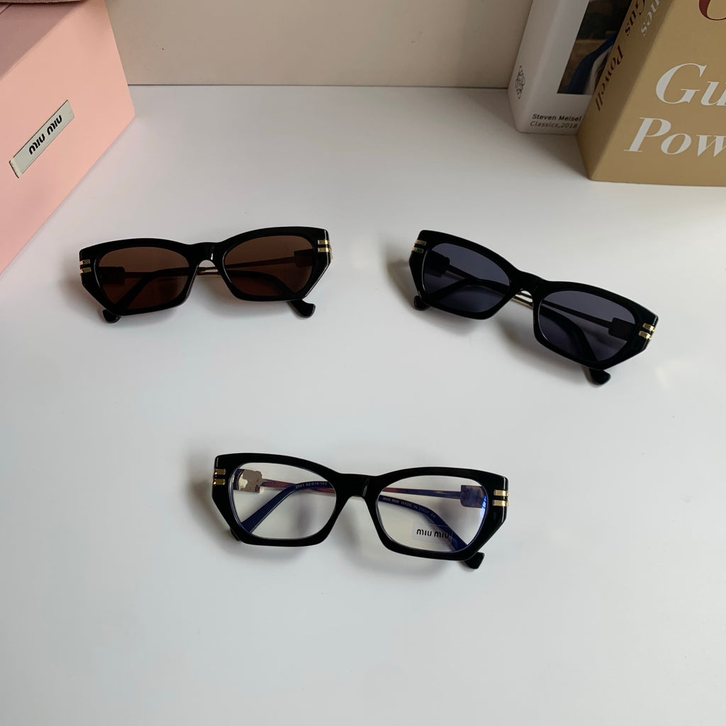 Miu Miu Cat-Eye Silver Lens Sunglasses for Men & Women - 487741 - detail image 10