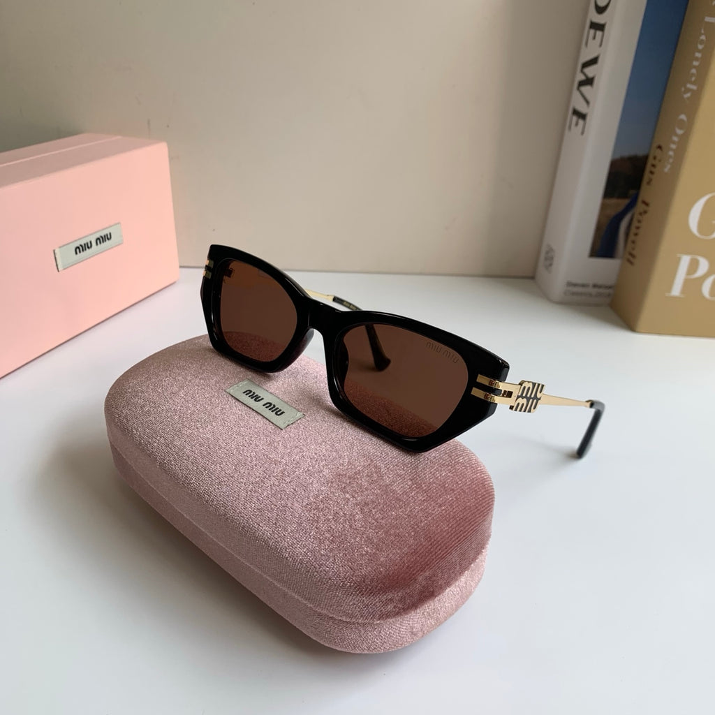 Miu Miu Cat-Eye Silver Lens Sunglasses for Men & Women - 399199 - detail image 4