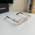 Chanel Metal Fashion Silver Lens Sunglasses for Men & Women - 493528