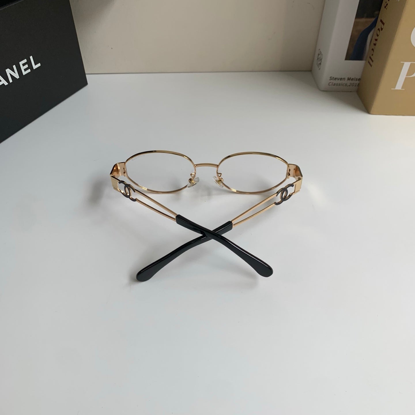 Chanel Metal Fashion Silver Lens Sunglasses for Men & Women - 398484 - detail image 8