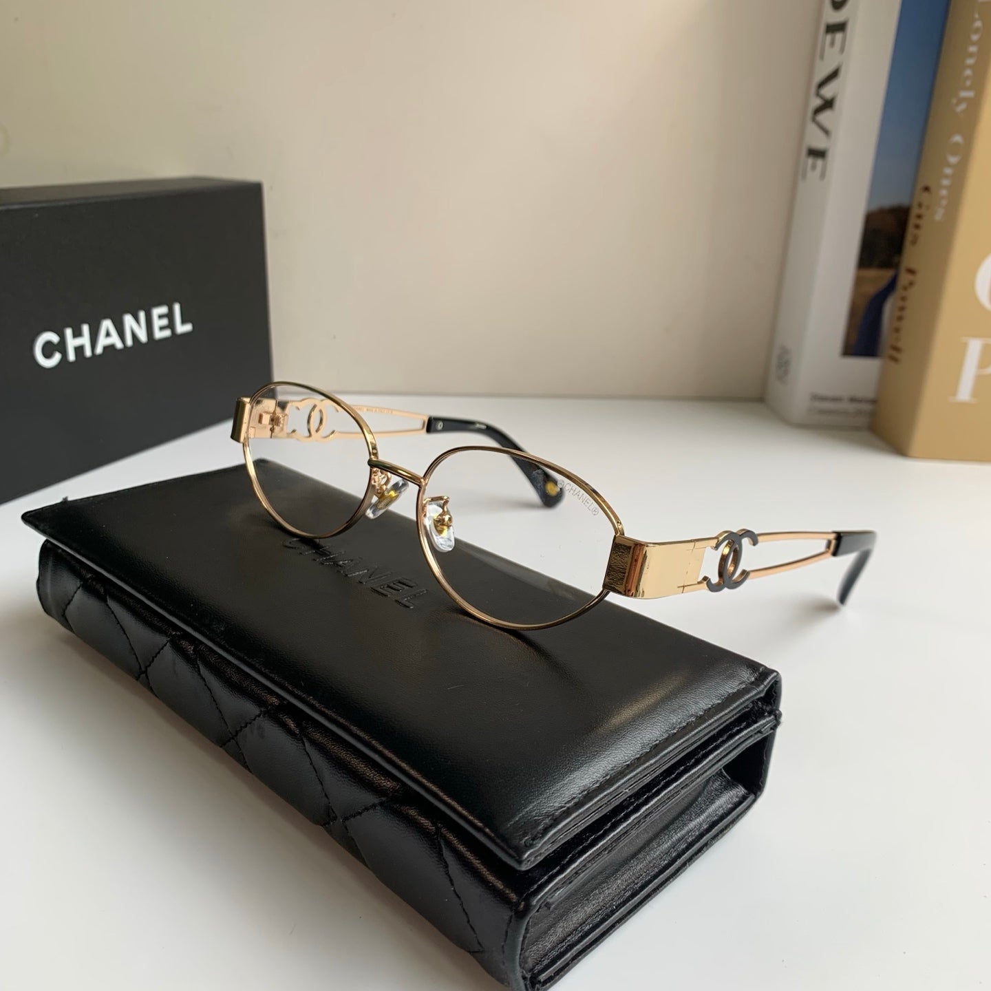 Chanel Metal Fashion Silver Lens Sunglasses for Men & Women - 398484 - detail image 4