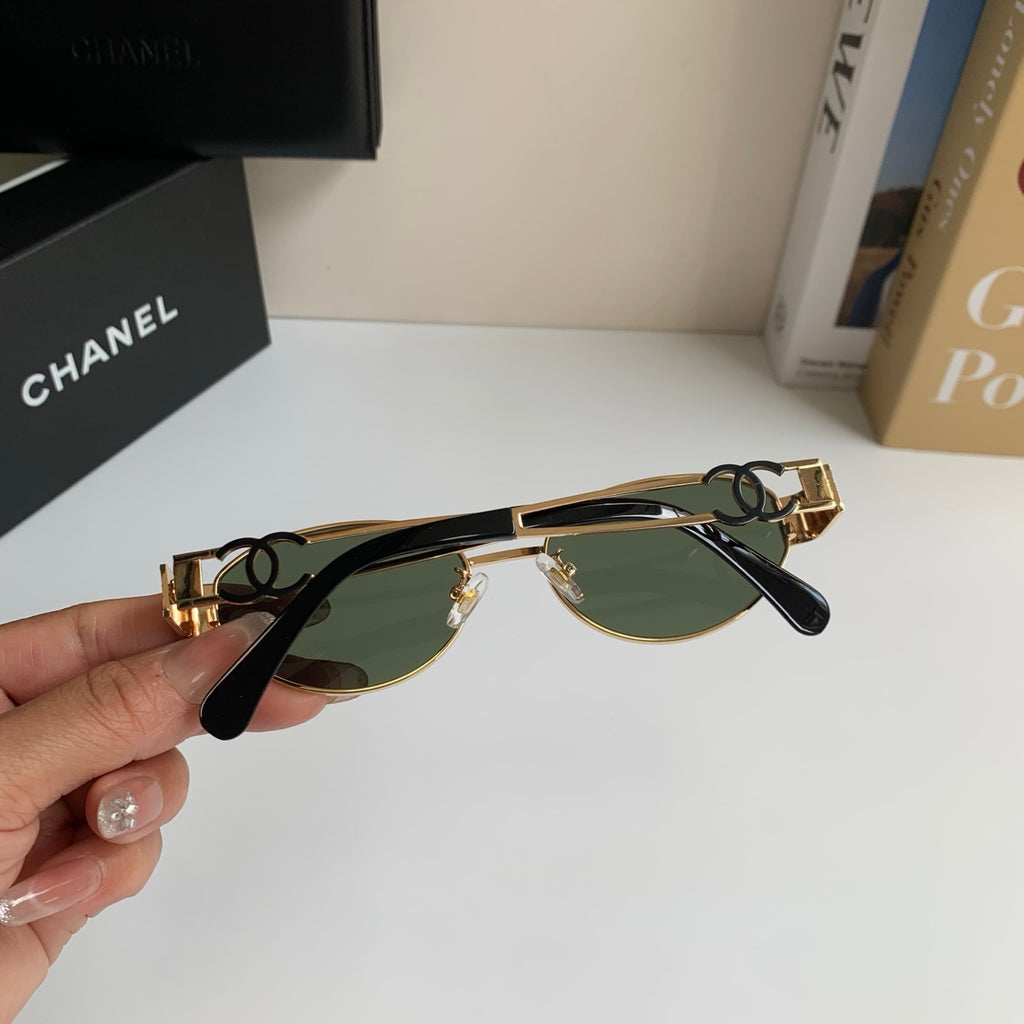 Chanel Metal Fashion Silver Lens Sunglasses for Men & Women - 398485 - detail image 6