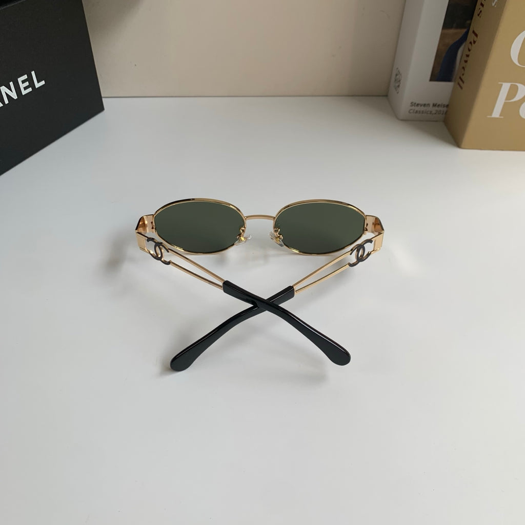 Chanel Metal Fashion Silver Lens Sunglasses for Men & Women - 398485 - detail image 8