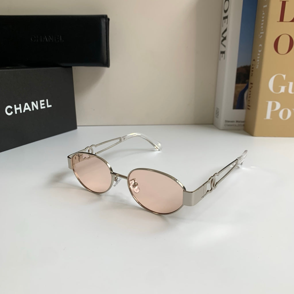 Chanel Metal Fashion Silver Lens Sunglasses for Men & Women - 398486 - detail image 2