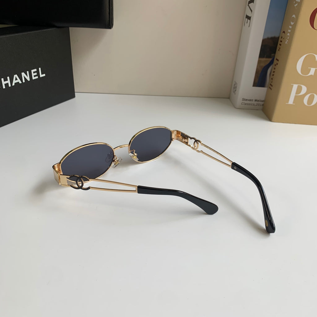 Chanel Metal Fashion Silver Lens Sunglasses for Men & Women - 398487 - detail image 9