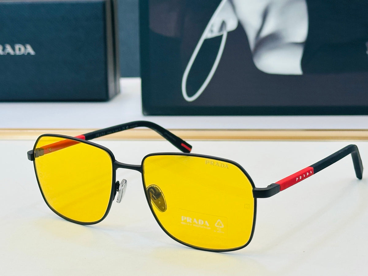 Prada Fashion Blue Lens Sunglasses for Men & Women - 415684