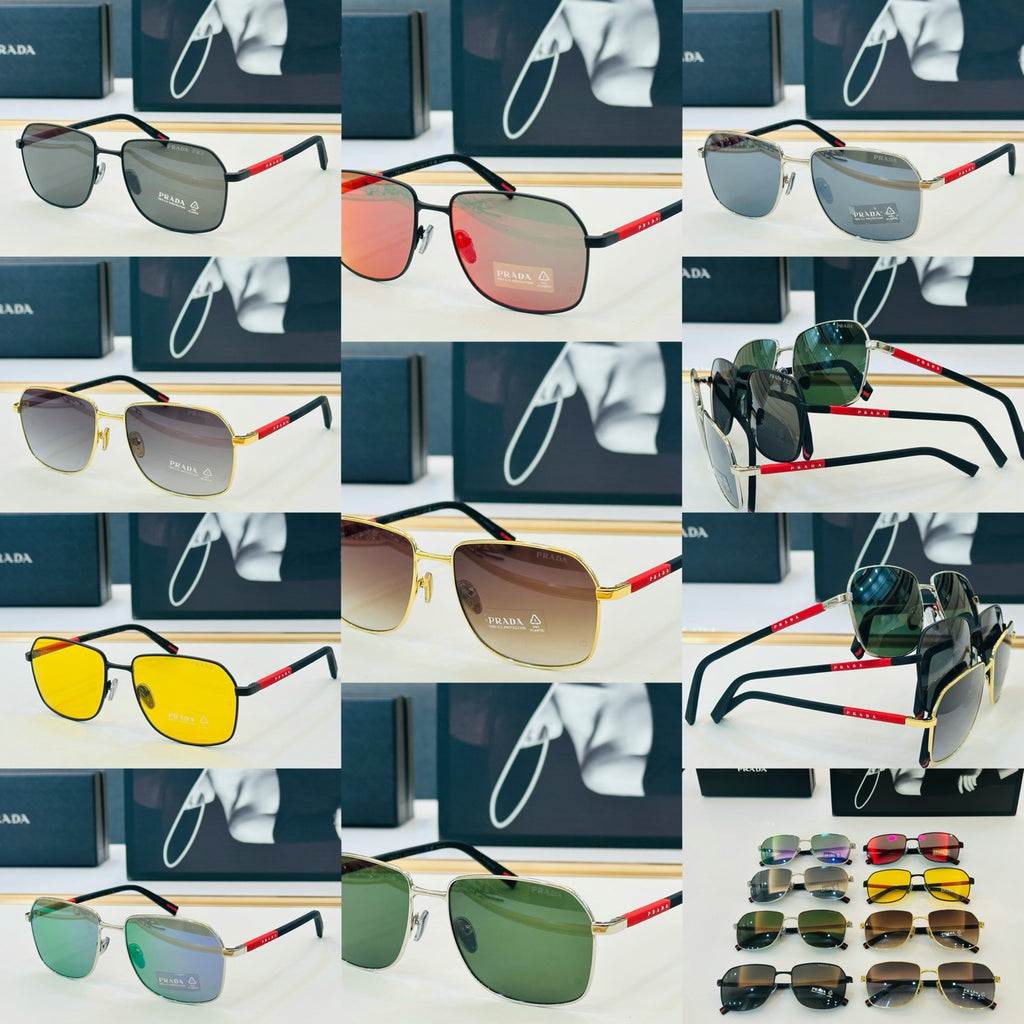 Prada Fashion Blue Lens Sunglasses for Men & Women - 415684 - detail image 7