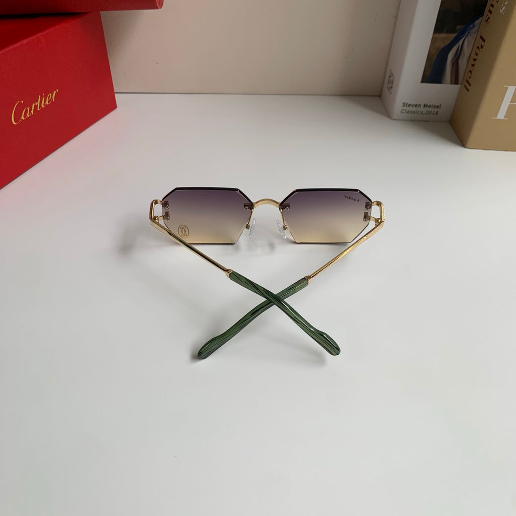 Cartier Square Silver Lens Sunglasses for Men & Women - 415982 - detail image 8