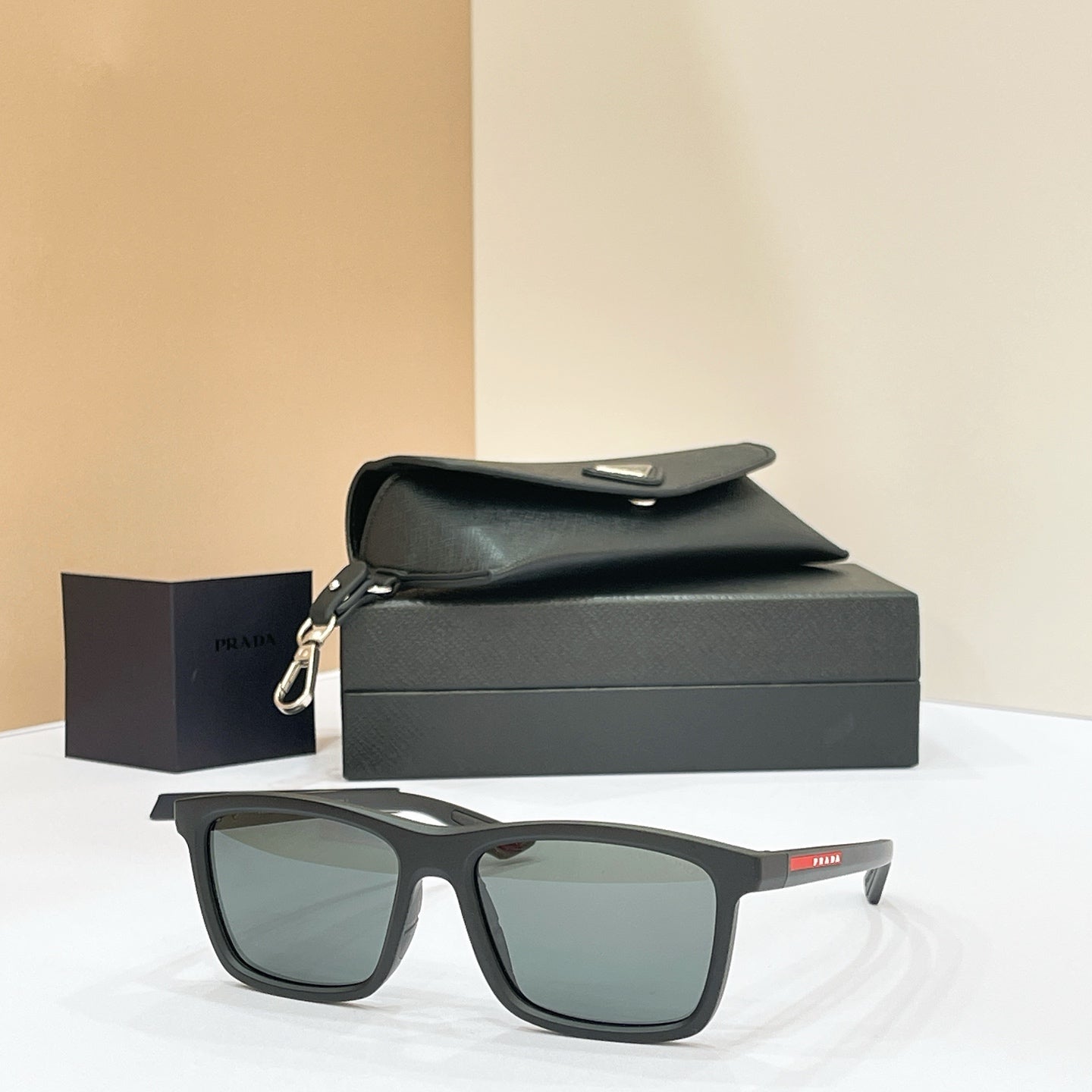 Prada VPS Fashion Black Lens Sunglasses for Men & Women - 415760 - detail image 4